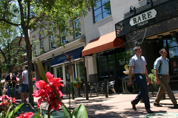 Old Town Square in Fort Collins 