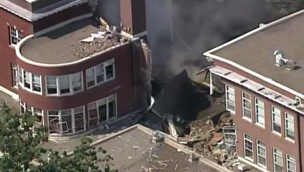 Explosion At Minnehaha Academy 