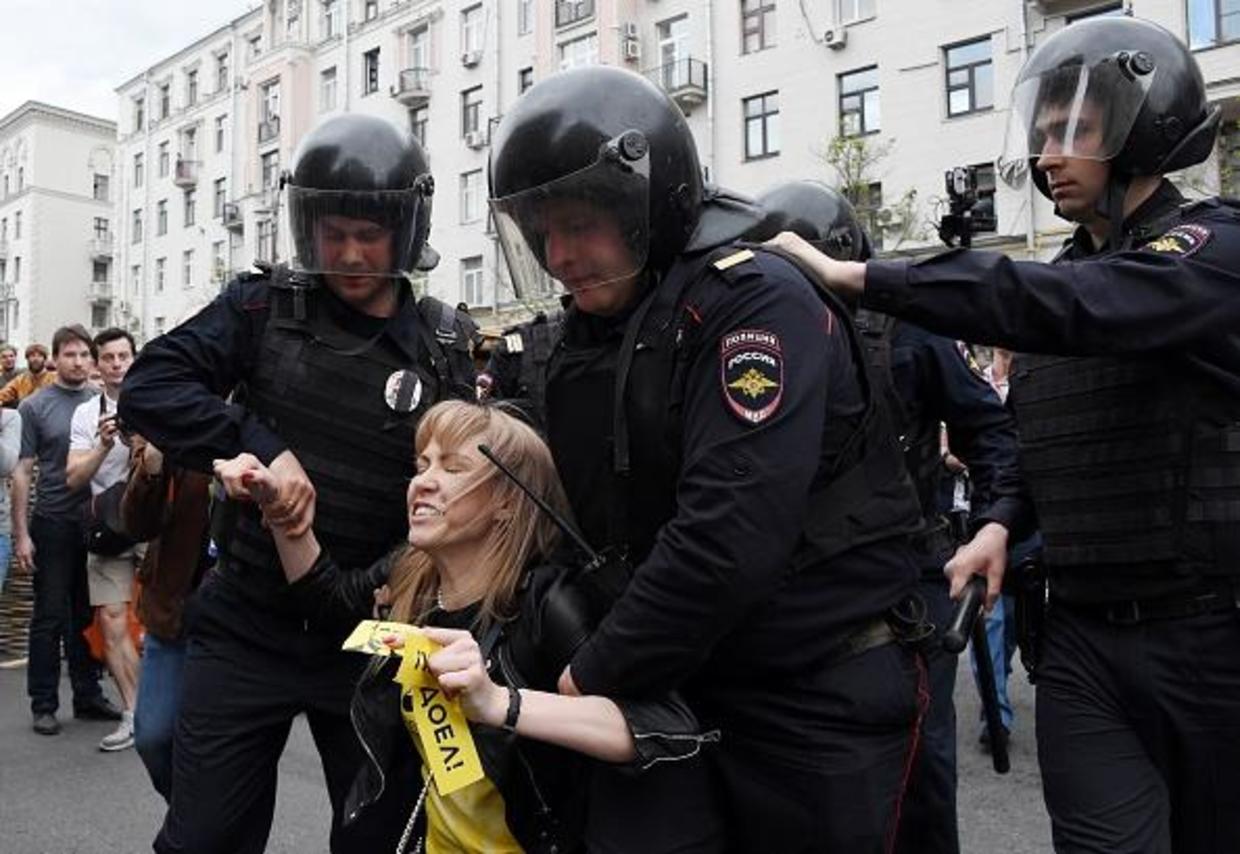 Hundreds arrested in Russia protests