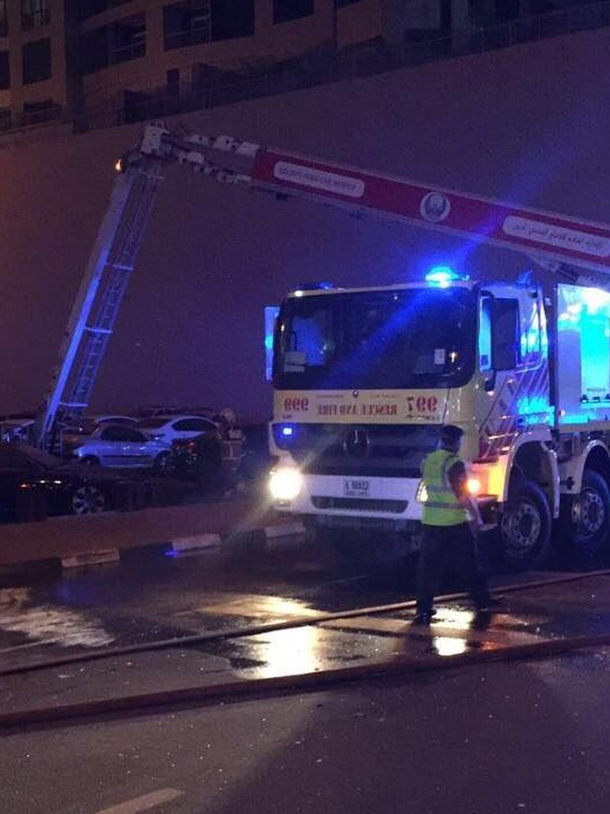 Torch Tower fire flames engulf one of the world's tallest residential