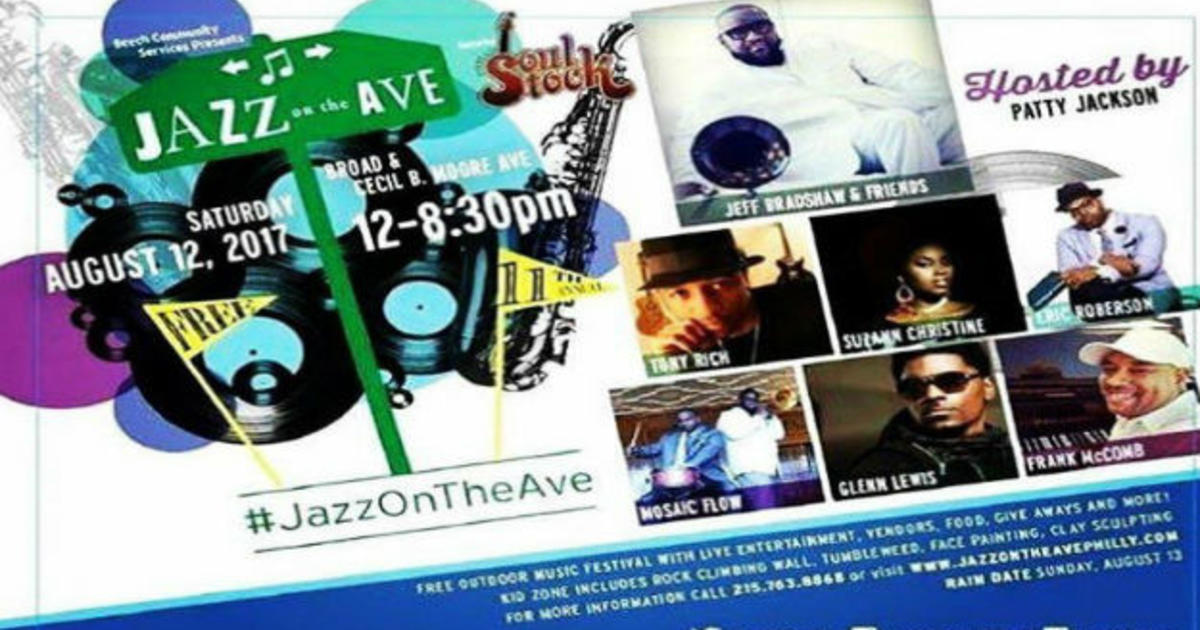 Jazz On The Ave Returns To Philadelphia For Its 11th Year CBS