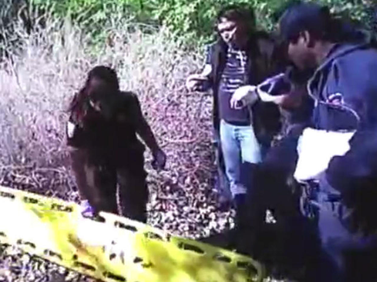 Video Shows Rescue Of Man Found With Hands Nailed To Tree Cbs News