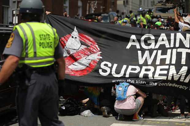 Violent Clashes Erupt at "Unite The Right" Rally In Charlottesville 