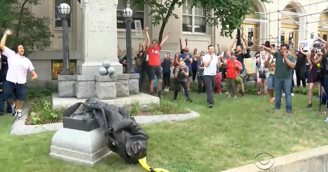 Confederate monument debate continues in the South as statues are torn