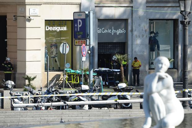 Barcelona Spain van terror attack 