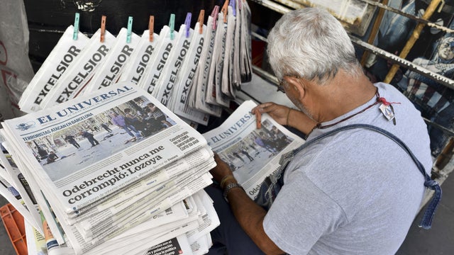 MEXICO-BARCELONA-ATTACK-NEWSPAPERS 