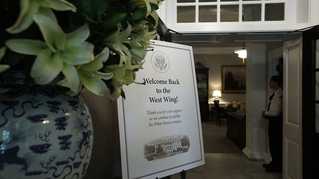 White House Offers Glimpse Of Recently Finished Renovations 