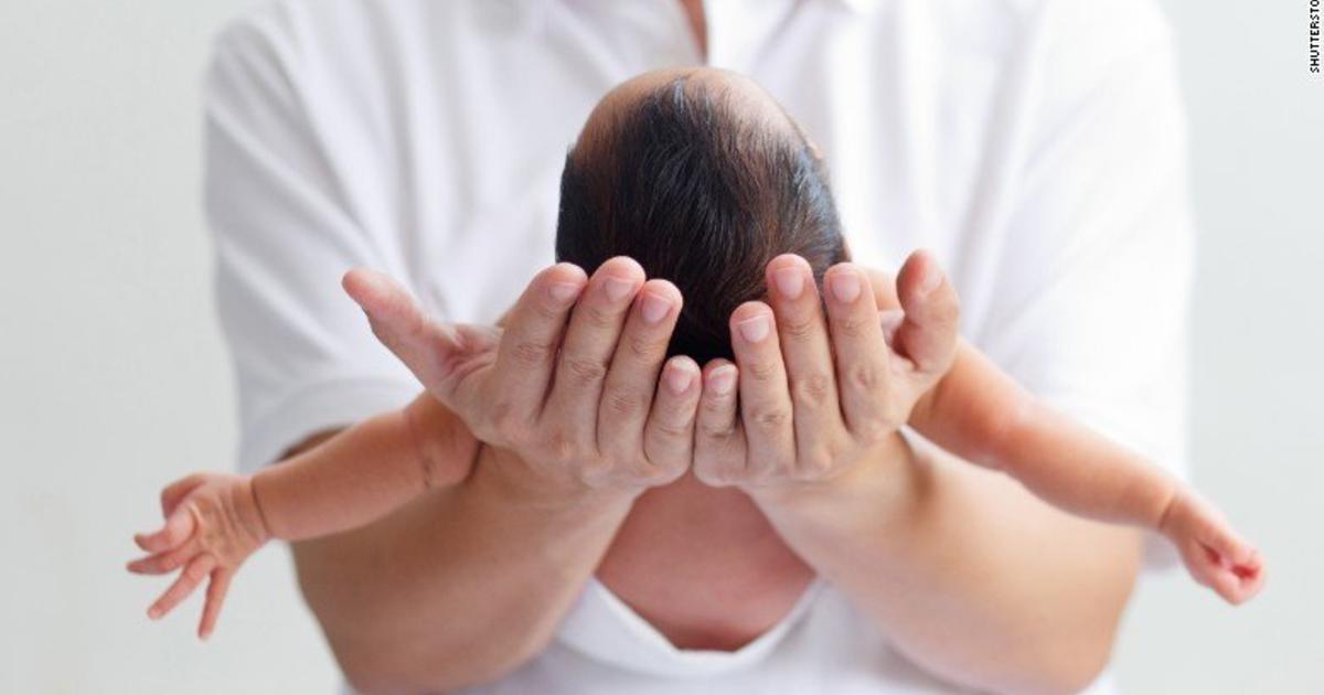 US dads of newborns are greying—percentage over 40 doubled since the 70s