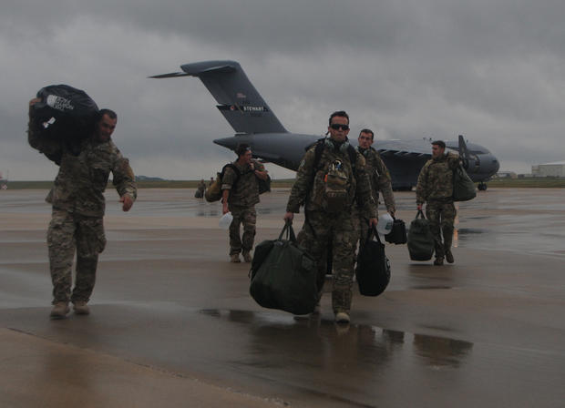 Airmen from the New York Air National Guard 106th Rescue Wing 
