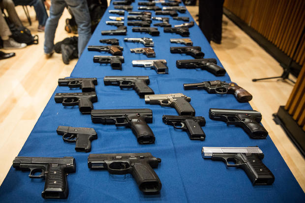 Bloomberg Announces Largest Seizure Of Guns In NYC HIstory 