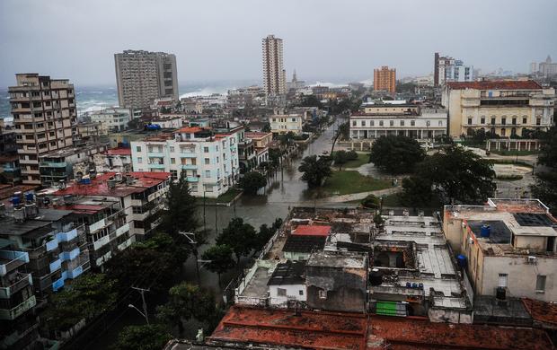 Hurricane Irma Barrels Into Cuba 