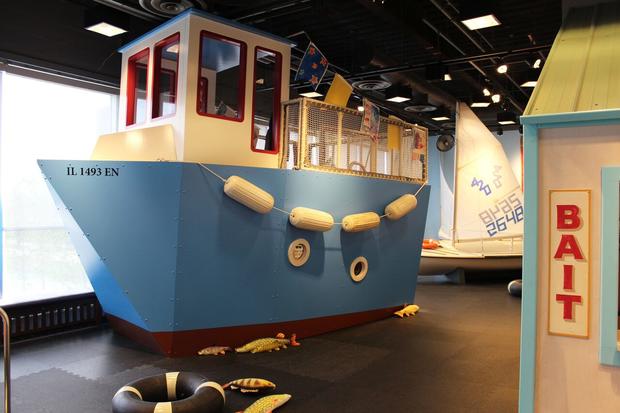 Chicago Childrens Museum Boat Exhibit 