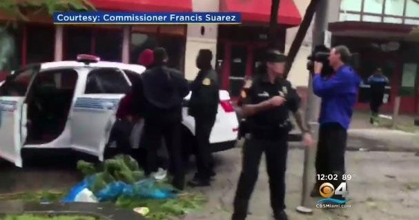 Hurricane Irma aftermath Miami police target looters with stern