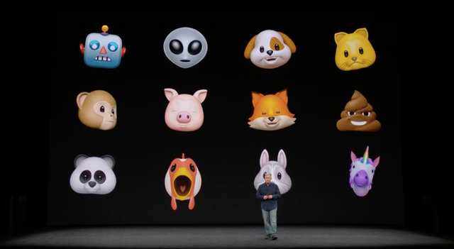 Apple introduces Animojis  