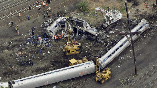 Amtrak train 188 derails 