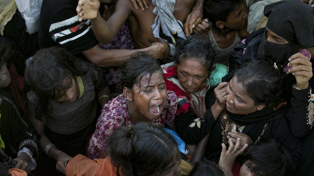 Rohingya Refugees Flood Into Bangladesh 