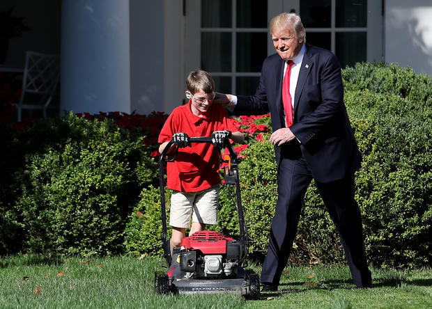 President Accepts Offer From  11-Year-Old Virginia Boy To Mow Lawn Of White House 