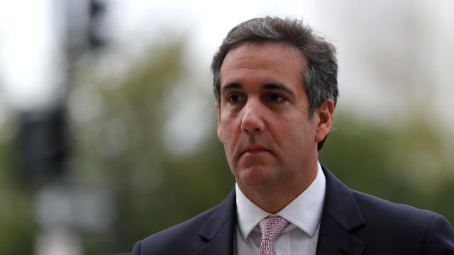 Cohen arrives to appear before Senate Intelligence Committee staff on Capitol Hill in Washington 