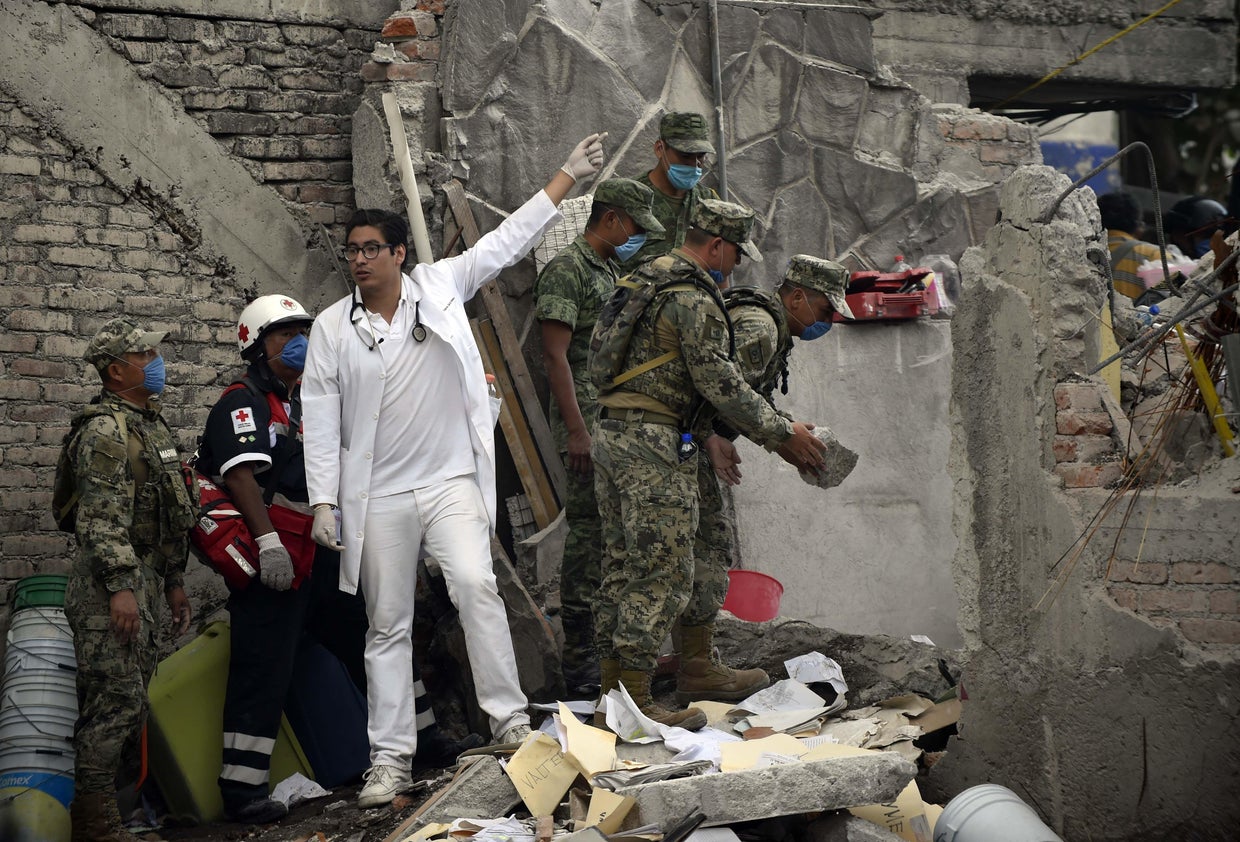 Major earthquake hits Mexico