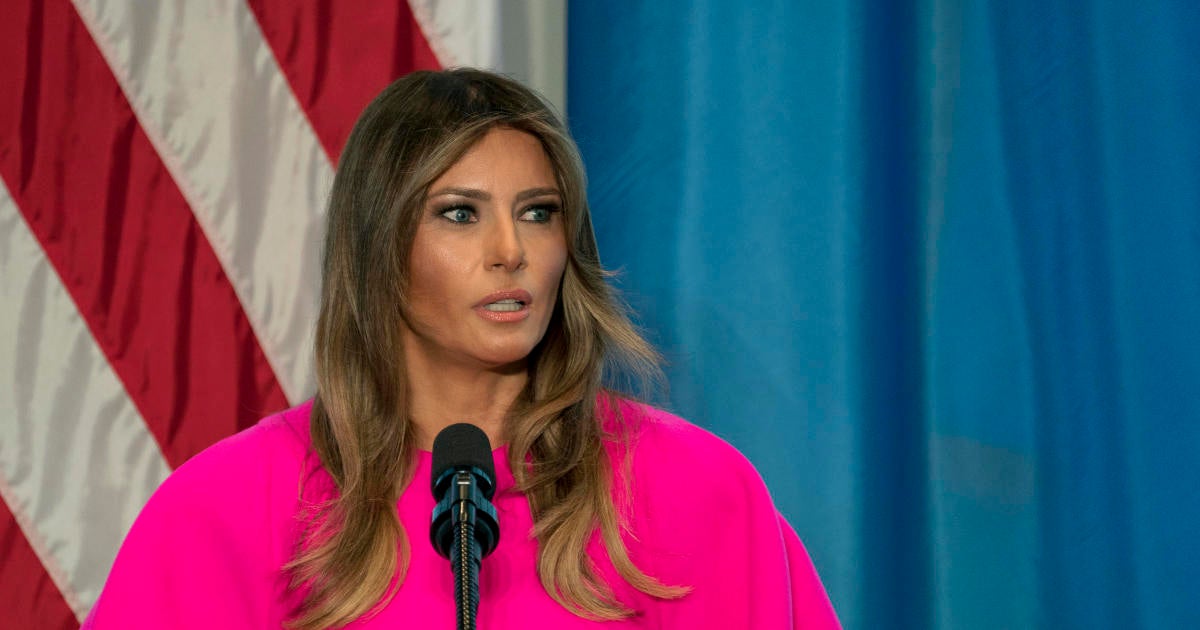 Melania Trump tells UN to 