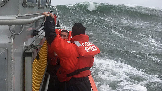 man overboard drill jose cape cod bay coast guard 