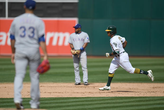 Texas Rangers v Oakland Athletics 