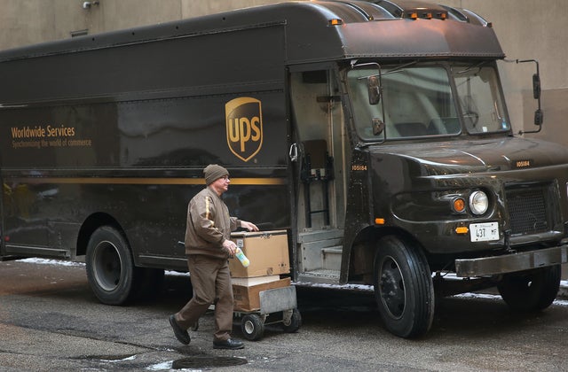 Package Shipping Companies Rush To Delivery Backlog Of Christmas Packages 