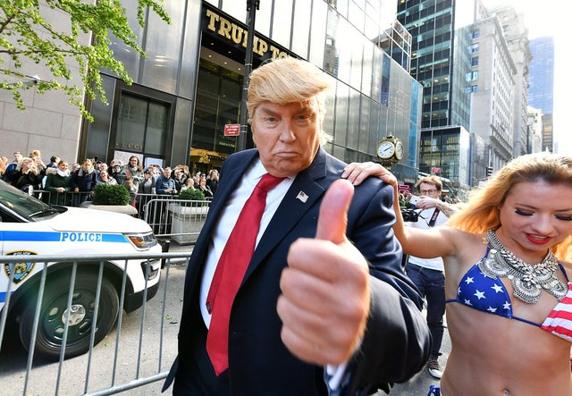 Trump On Route Outdoor Performance Piece 