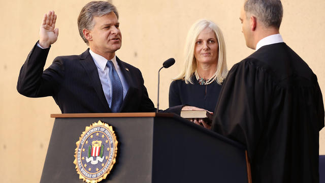 AG Sessions Delivers Remarks At Installation Of FBI Director Christopher Wray 