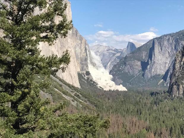 Yosemite 2nd Rockfall 2 (CREDIT KGPE-KSEE24) 