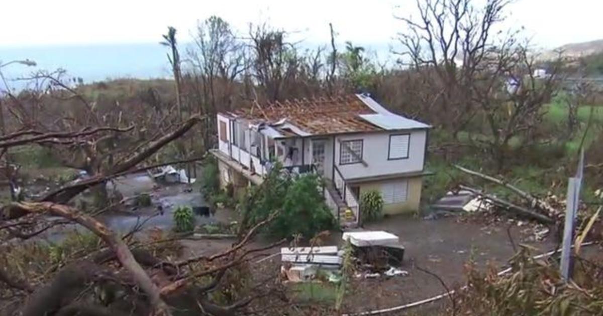 Help For Puerto Rico Comes More Than One Week After Hurricane Maria Cbs News