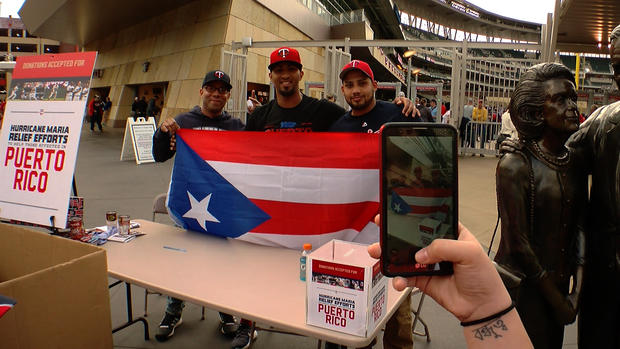 Twins Puerto Rico donations 