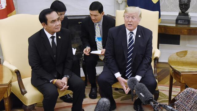 President Trump Hosts Thai Prime Minister Chan-o-cha At The White House 