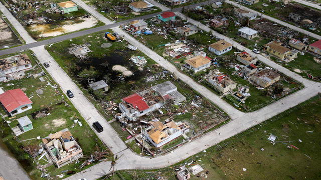Barbuda inhabited after Hurricane Irma 