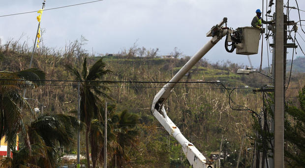 Puerto Rico hurricane damage 