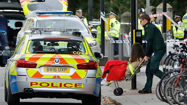 Pedestrians Hit by Car near Natural History Museum in London 