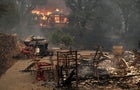 Clearlake Oaks, California -- wildfire 
