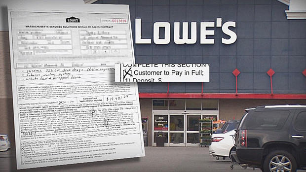 lowe's contract 
