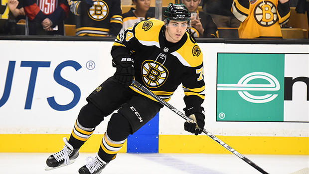 Jake DeBrusk - Colorado Avalanche v Boston Bruins 