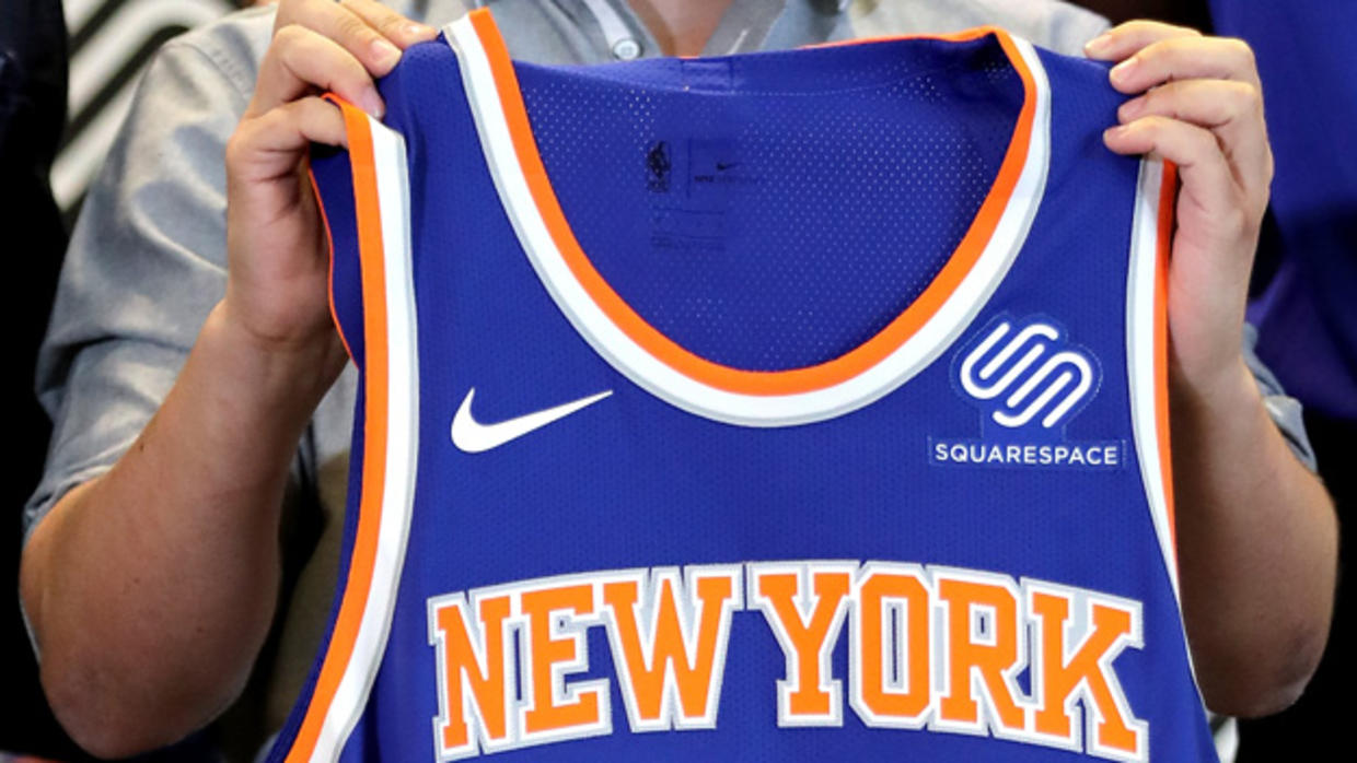 Squarespace First Knicks Jersey Sponsor CBS New York