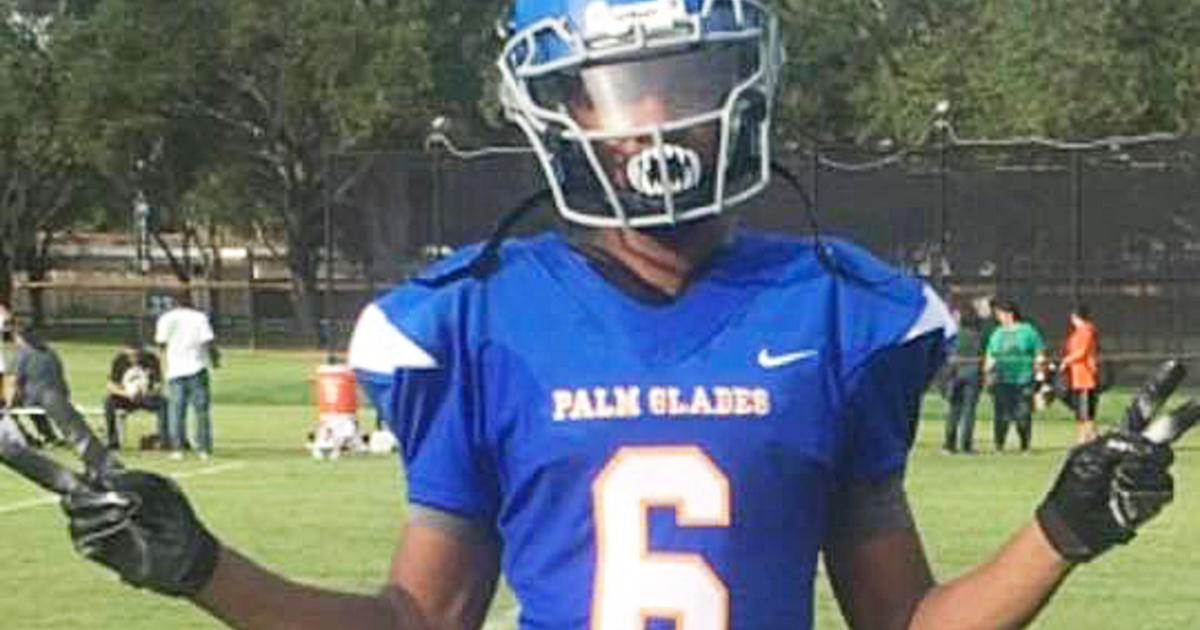 In The Recruiting Huddle Ja'Morie Grier Palm Glades Academy CBS Miami