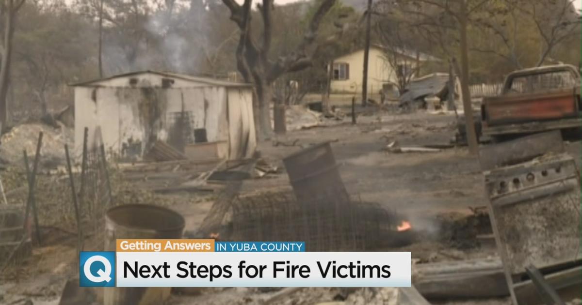 Yuba County Ready To Help Cascade Fire Victims Get Back On Their Feet Cbs Sacramento
