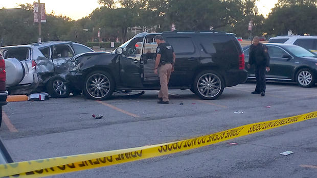 Fort Worth carjacking crash 1 