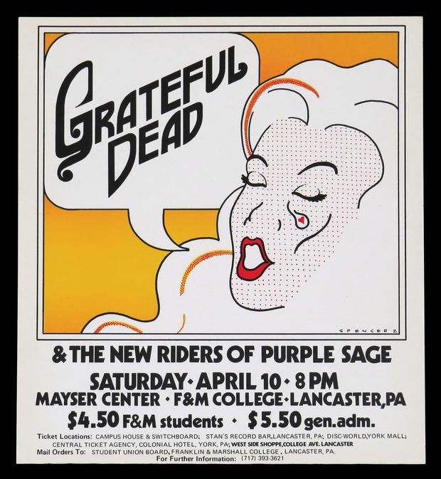 grateful dead poster 