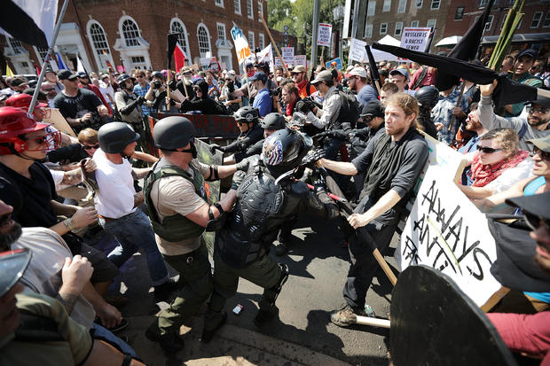 Violent Clashes Erupt at \"Unite The Right\" Rally In Charlottesville 