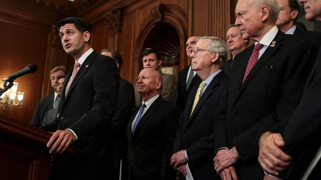 House And Senate Republican Leaders Release Tax Reform Plan 