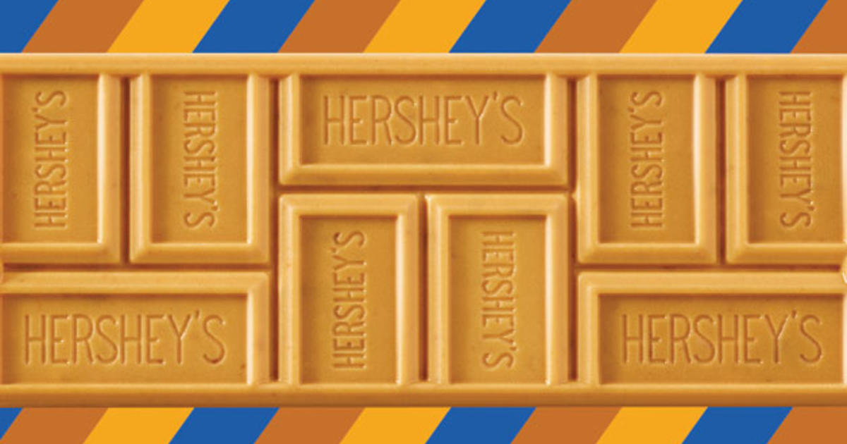 US chocolate giant Hershey's has unveiled a 'gold' bar made from caramel,  peanuts and pretzels and it sounds amazing
