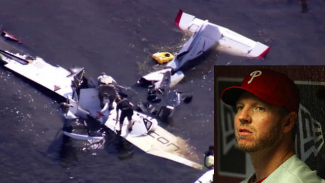 Roy Halladay practiced crazy low stunts in plane with wife