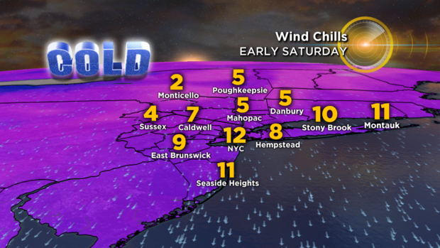 Morning Wind Chills Map: 11.09.17 