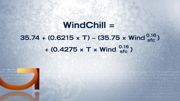 WindChill formula 